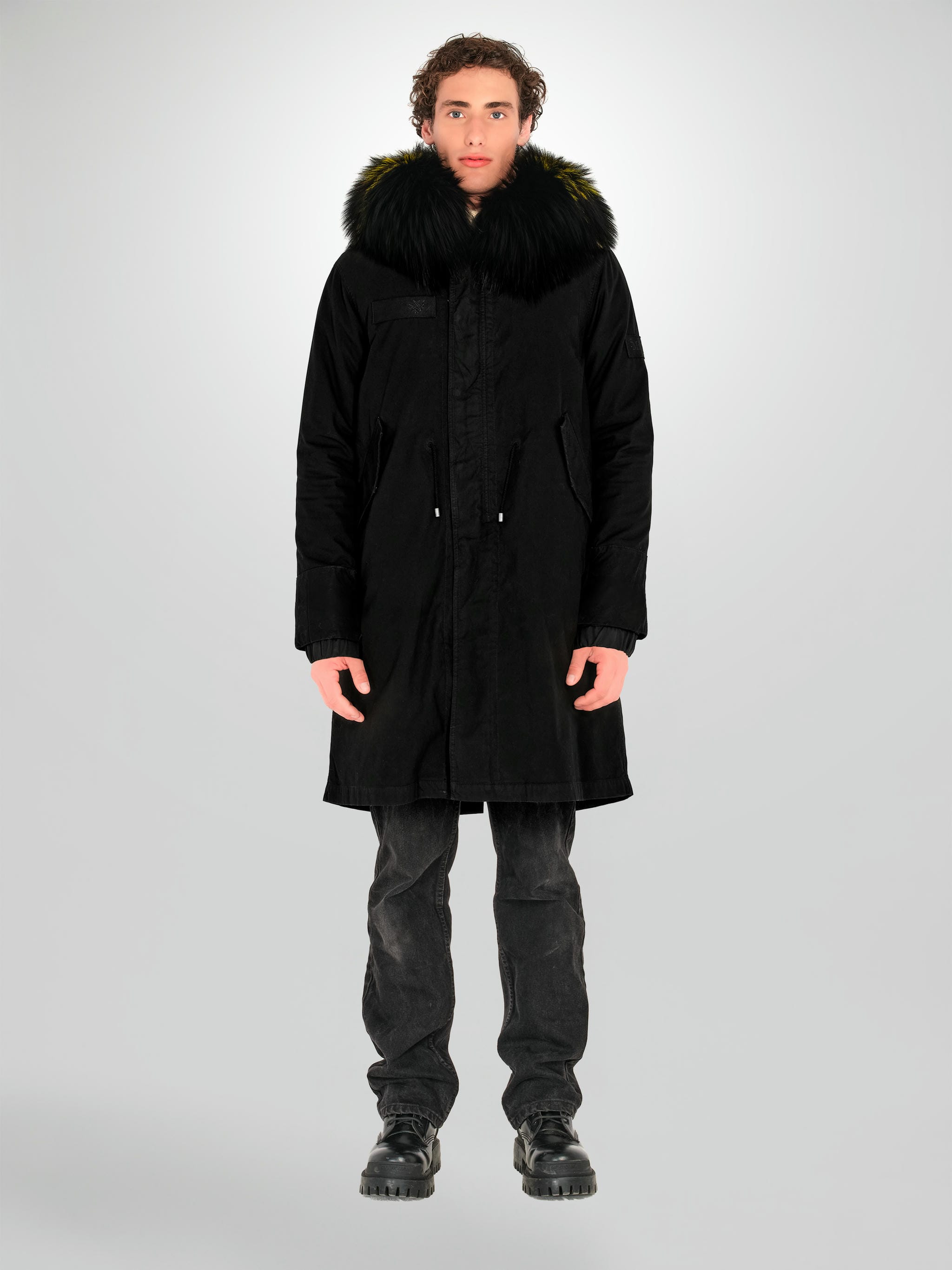 Zaffiro long parka Mr&Mrs Italy