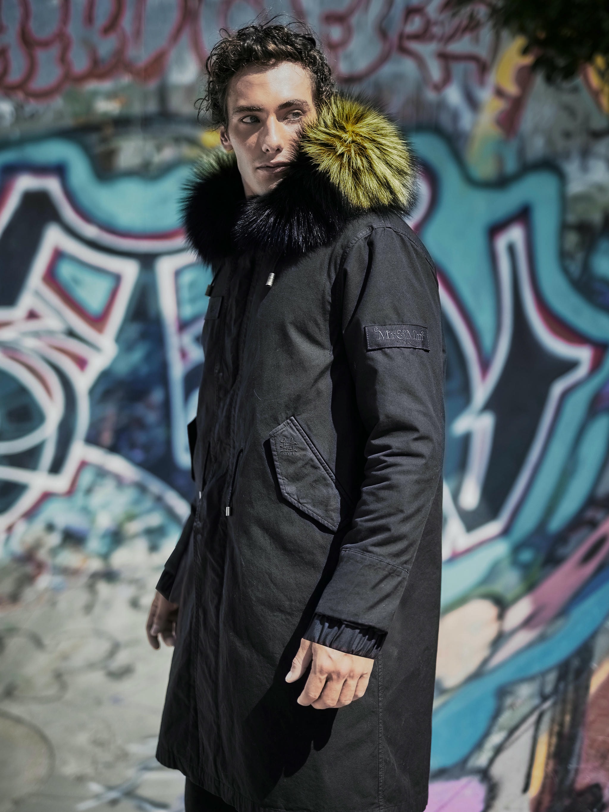 Zaffiro long parka Mr&Mrs Italy