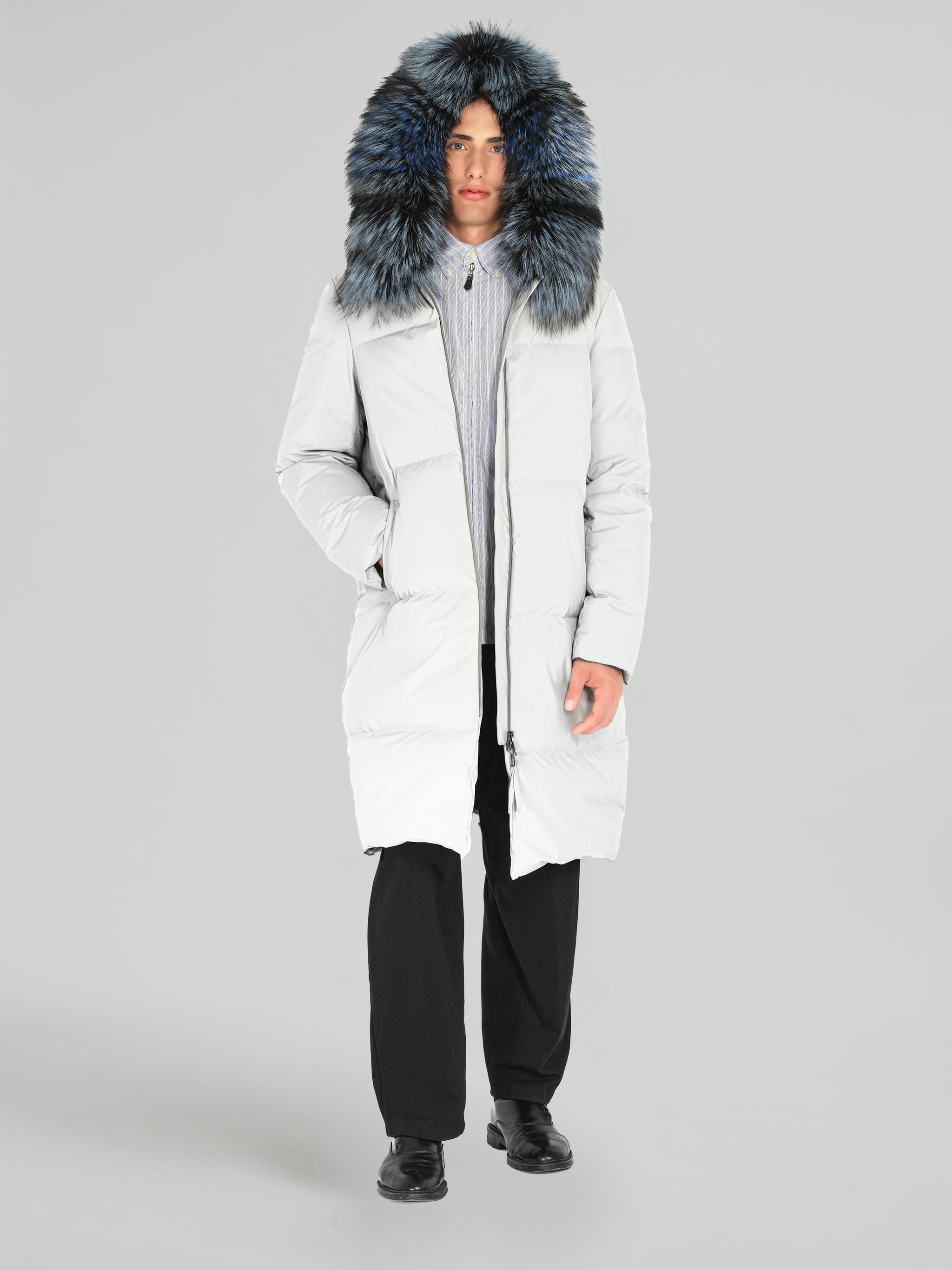 Pegaso long down jacket  Mr&Mrs Italy